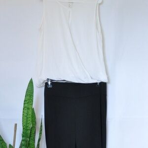 Bootcut  pull on dress pants, H&M conscious